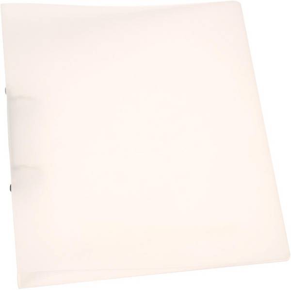 Ringbuch transparent - A4, 2-Ring, Ring-Ø 25 mm,