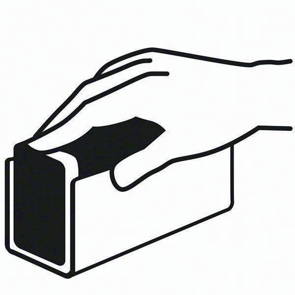 Symbolbild für EXPERT S471 Standard Block, 69 x 97 x 26 mm, M, F, SF, 3-tlg.. Für Handschleifen