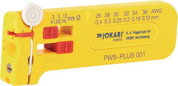 Mikro-Abisolierwerkzeug 0,12-0,4qmm Jokari - Artikel: 4011391400245