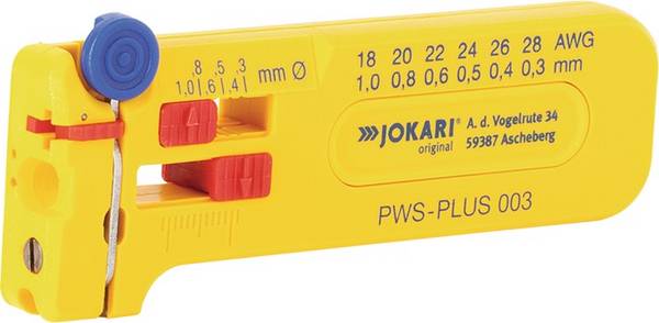 Mikro-Abisolierwerkzeug 0,3-1qmm Jokari - Artikel: 4011391400269