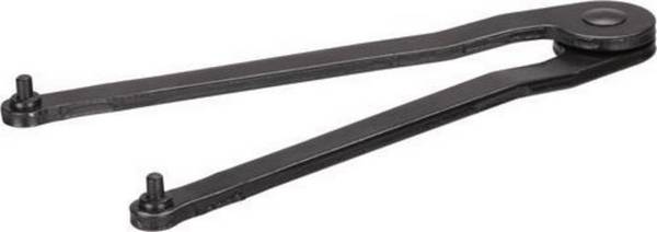 Stirnlochschlüssel 22-125x10mm verstellbar i.Brünierton angelassen