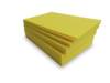 Schaumstoffeinlage 590 x 390 x 20 mm | gelb