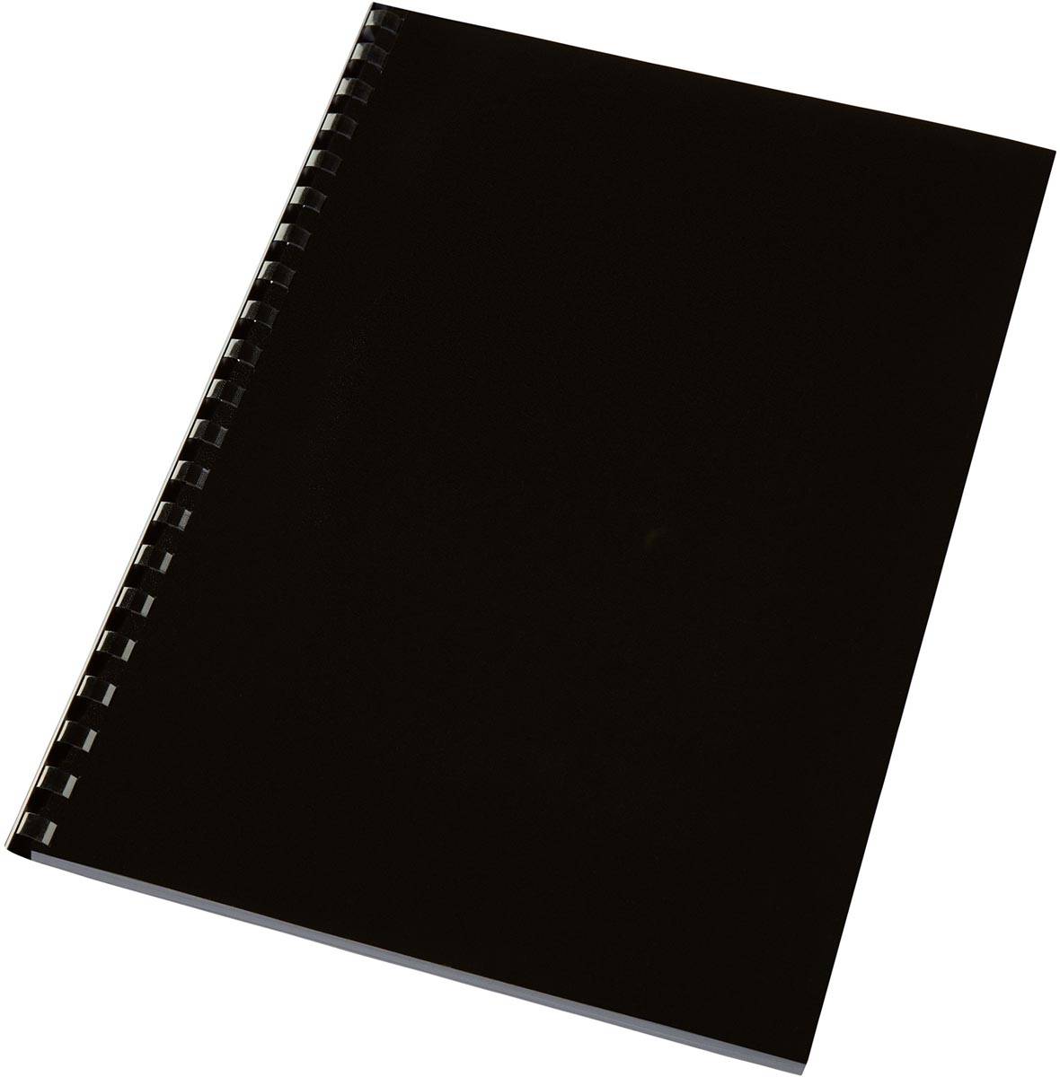 GBC Einbanddeckel ReGency, DIN A4, 325 g/qm, schwarz (5930010)-1