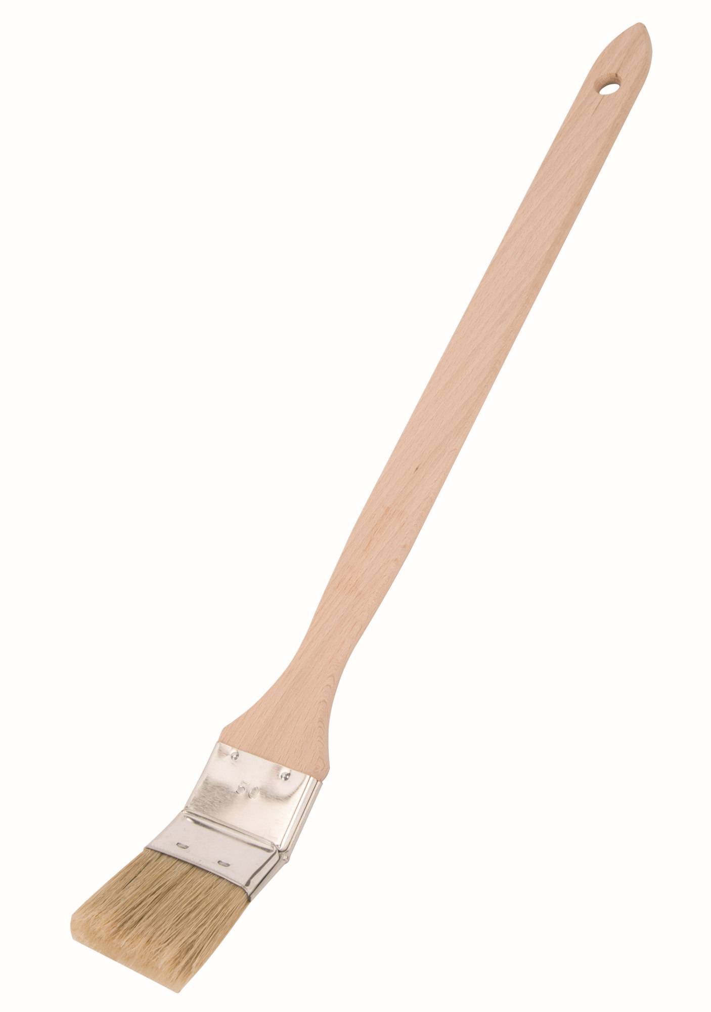 Heizkörperpinsel vorne geheftet PREMIUM beste helle Chinaborste ca. 60% Tops 25 mm-0