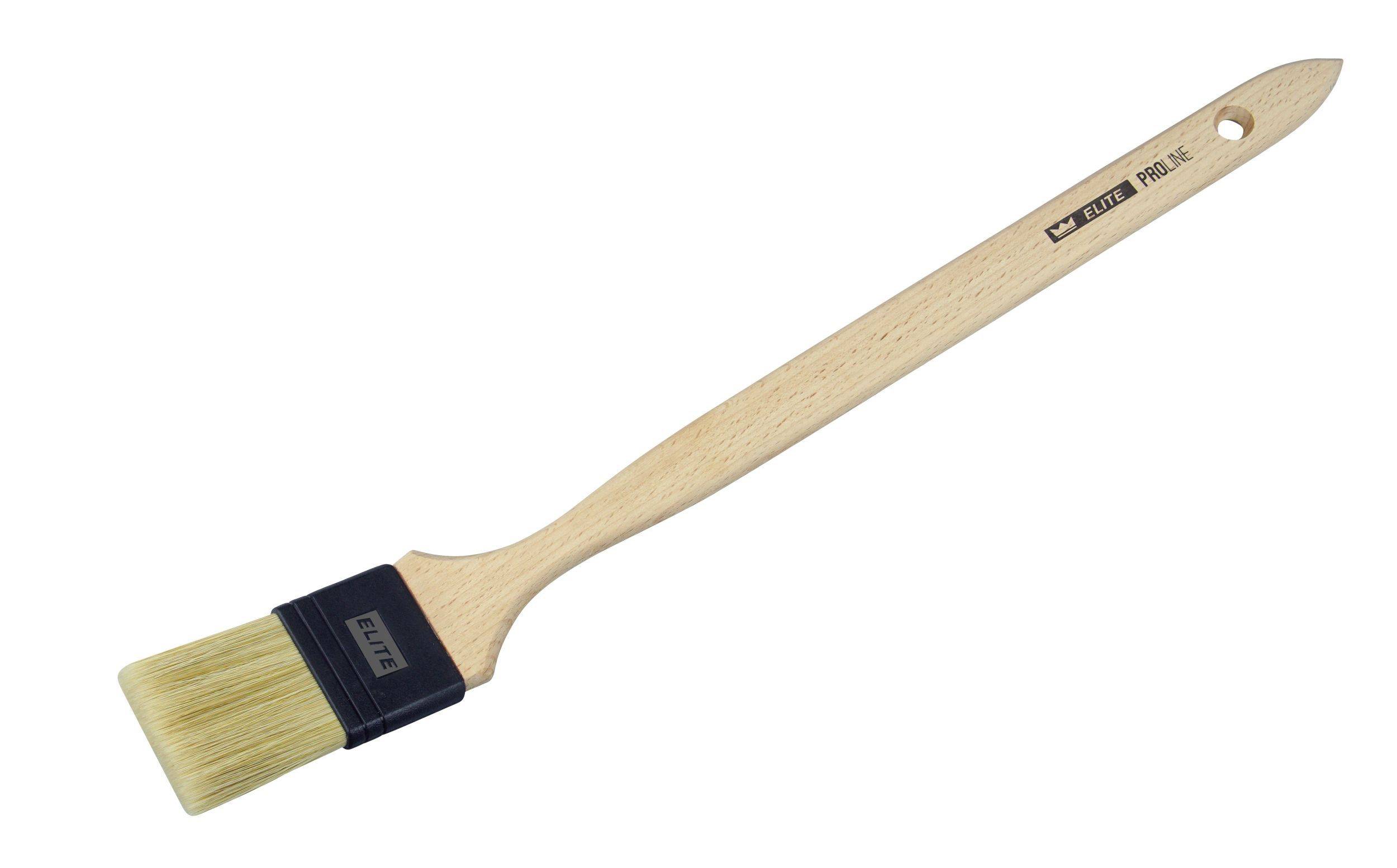 Heizkörperpinsel ELITE PROLINE für Wand- und Fassadenfarben helle WALL PRO-Borste - 35 mm-2