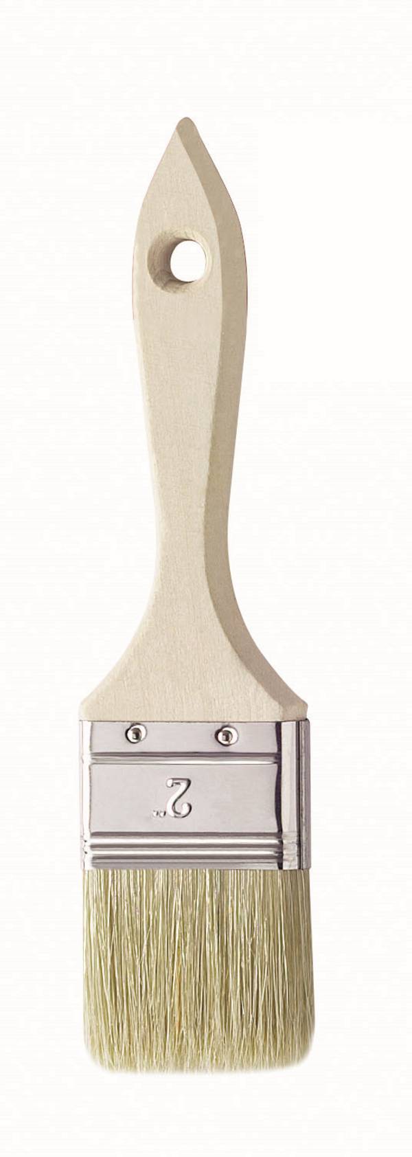 Flachpinsel BASIC synthetische helle Borstenmischung 100 mm x 14 mm