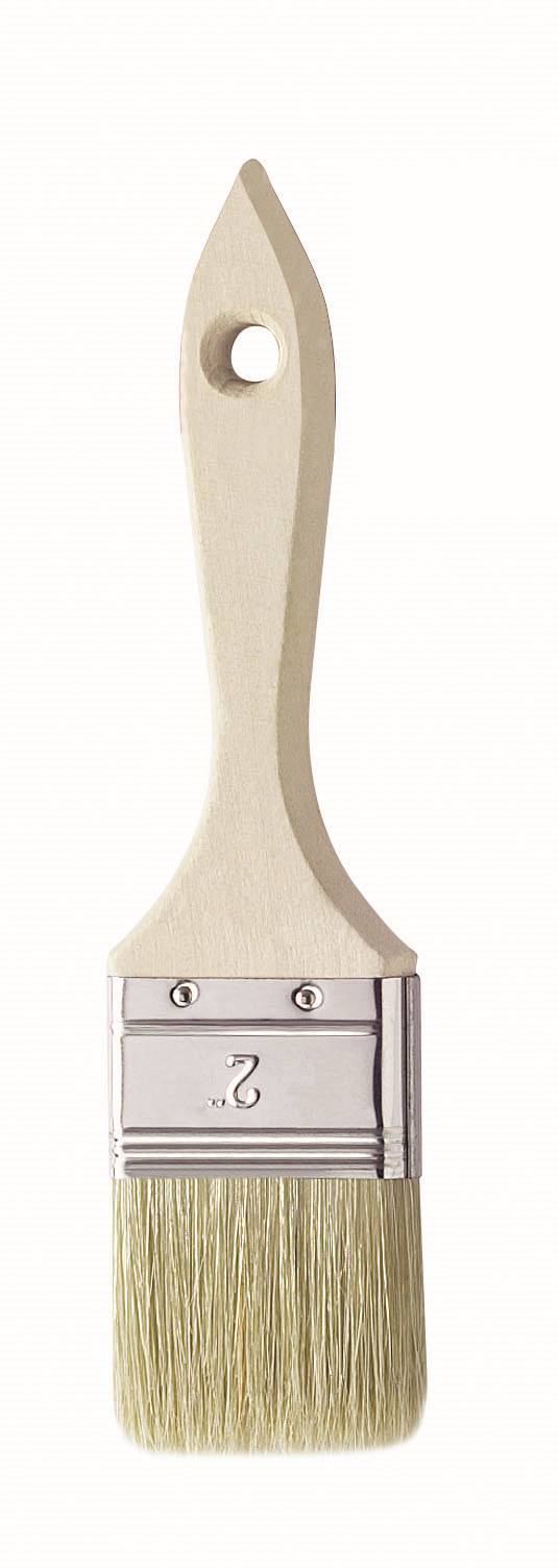 Flachpinsel BASIC synthetische helle Borstenmischung 100 mm x 14 mm-0