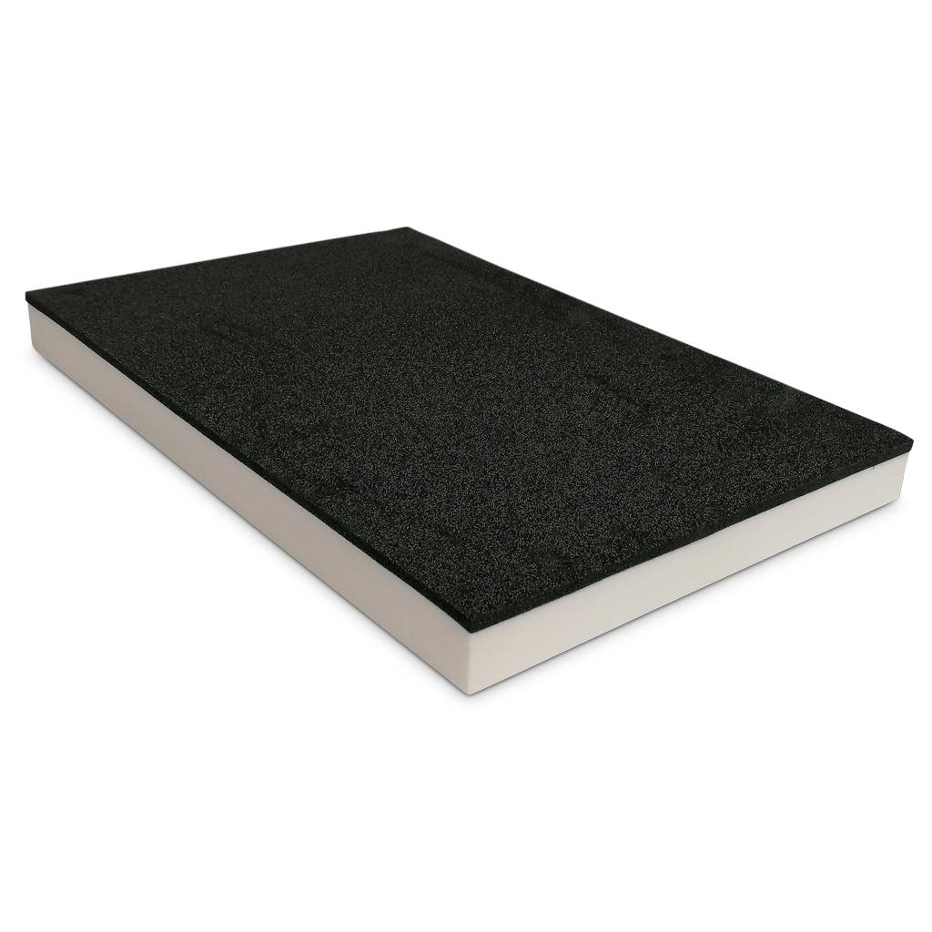Schaumstoffeinlage 590 x 390 x 50 mm | schwarz/ weiß-1