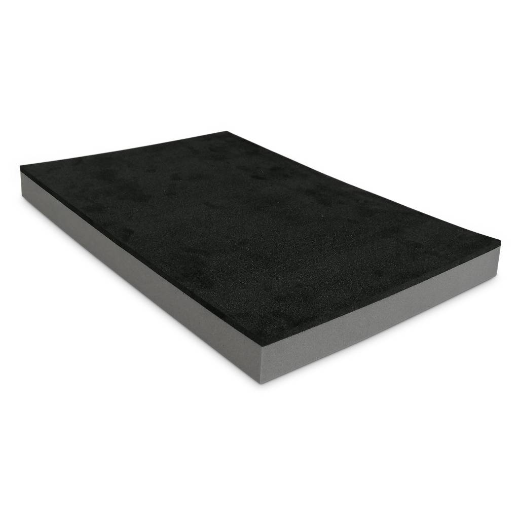 Schaumstoffeinlage 590 x 390 x 50 mm | schwarz/ grau-1