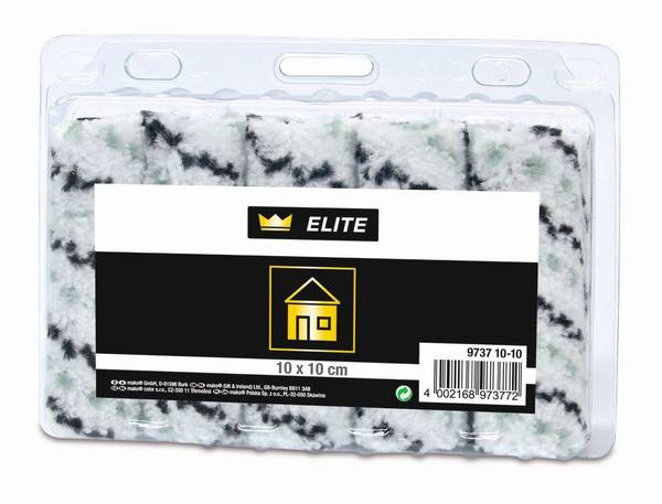 Heizkörper Ersatzwalzen ELITE black-Line lösemittelbeständiger endlos Polyamidbezug 10 cm - 10er-Pack