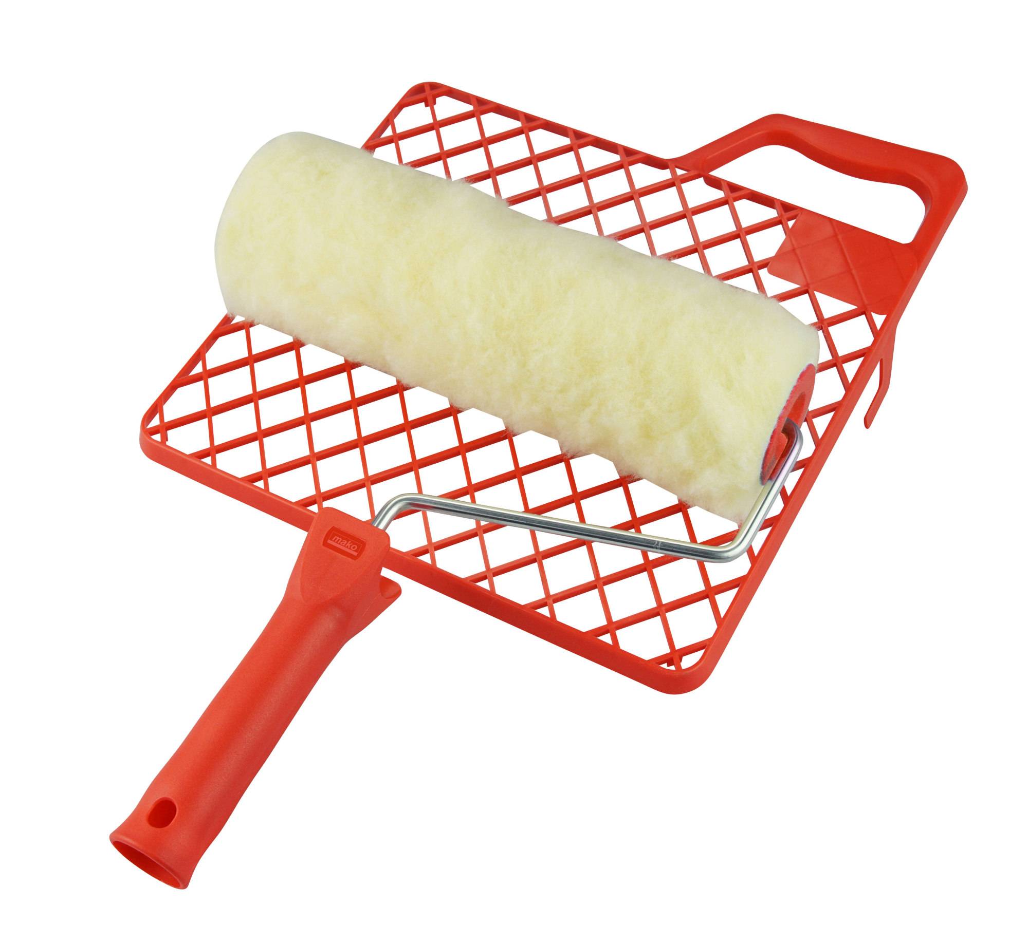 Heimwerker-Set Vestan KOMFORT Komplettroller Polyester gestrickt 18 cm und Abstreifgitter