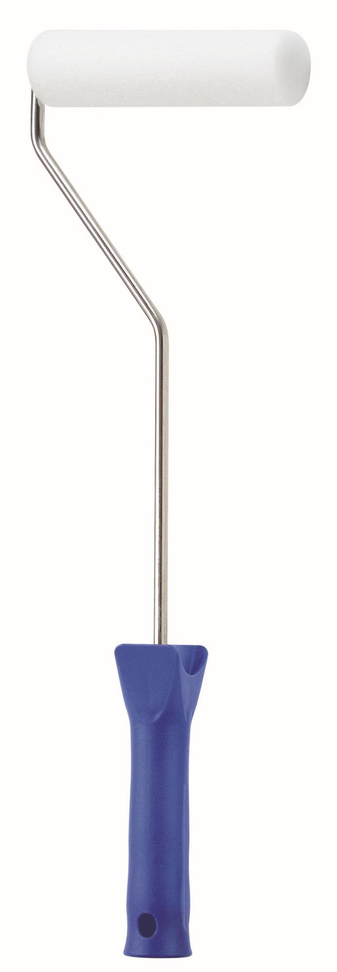 Lack Komplettroller BASIC mit Bügel gerade Schaumstoffwalze mako-poren 10 cm-0