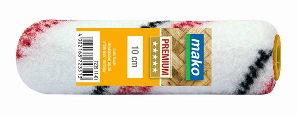 Ersatzwalzen PREMIUM Polyamid für Lack-Versiegelungsroller mako-nyl 10 cm - 10er Pack