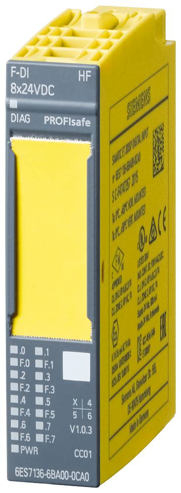 Siemens 6ES7136-6BA00-0CA0 - SIMATIC DP, Elektronikmodul für ET 200SP, F-DI 8x-0