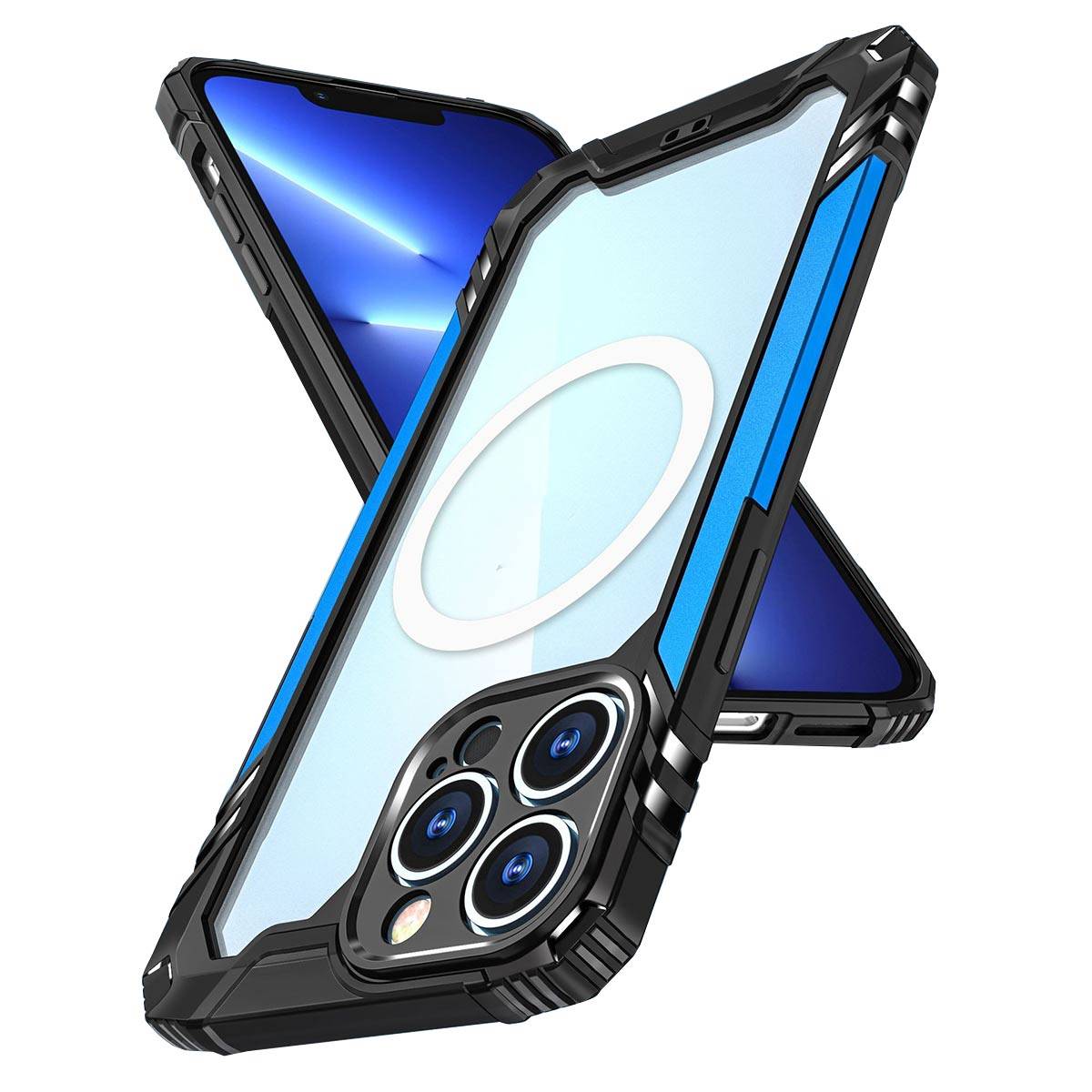 Für Apple iPhone 14 Pro Electroplating TPU Hülle Tasche Schutz Hülle Case Cover-0