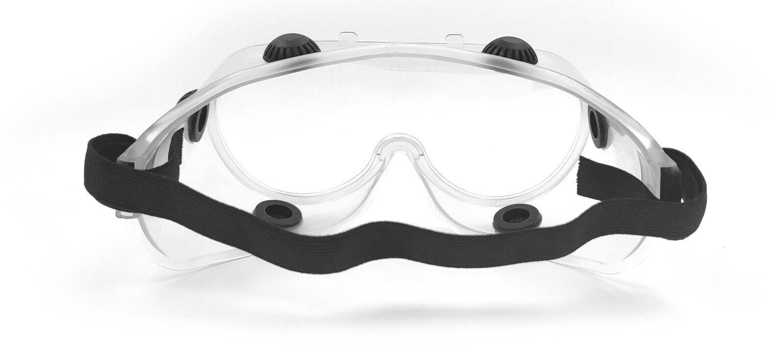 Vollsichtbrille klar mit einteiliger Scheibe antibeschlg mit Ventil-3