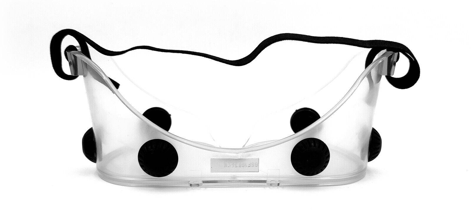 Vollsichtbrille klar mit einteiliger Scheibe antibeschlg mit Ventil-4