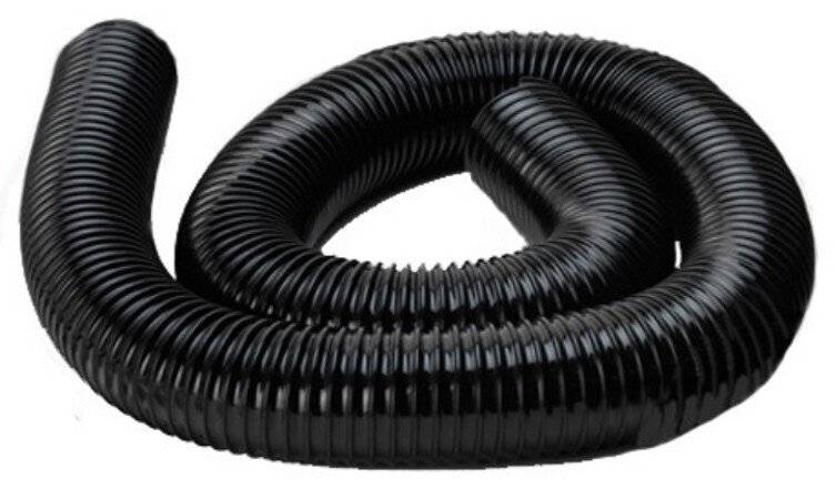 Absaugschlauch, Ø 50 mm, schwarz, 4 m-0
