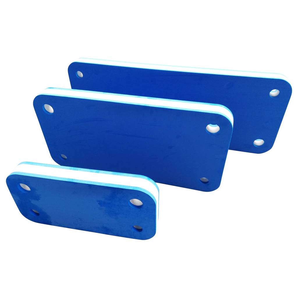 Flachfender 780 x 300 x 50 mm blau/ weiß-0