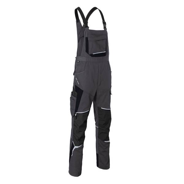 Latzhose, anthrazit/schwarz, Gr.30 BODYFORCE