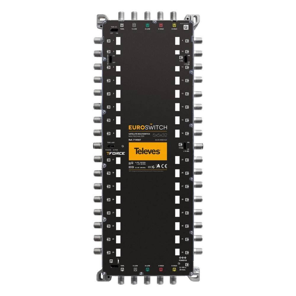 Televes Multischalter 5 in 32 Guß MSE532C-0