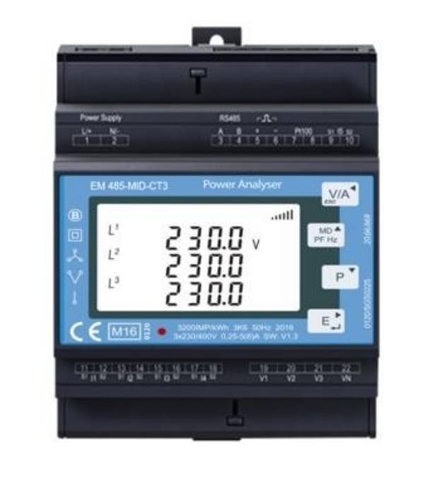 Janitza Electronic Wechselstromzähler EMD 485-P1