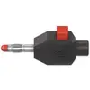 Symbolbild für Stäubli KLS4 SCHWARZ Büschelstecker Stecker, gerade Stift-Ø: 4 mm Schwarz 1 St.