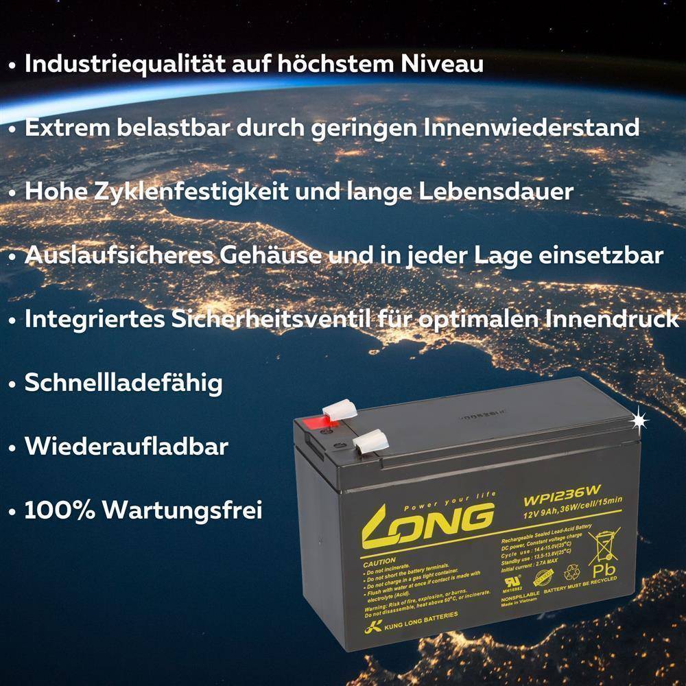 Akku 12V 9Ah kompatibel Teufel Rockster Air Lautsprecher-1
