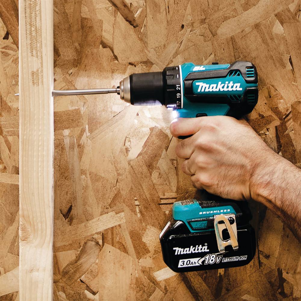 Makita DDF 485 ZJ Akku Bohrschrauber 18 V 50 Nm Brushless + Makpac - ohne Akku, ohne Ladegerät-1