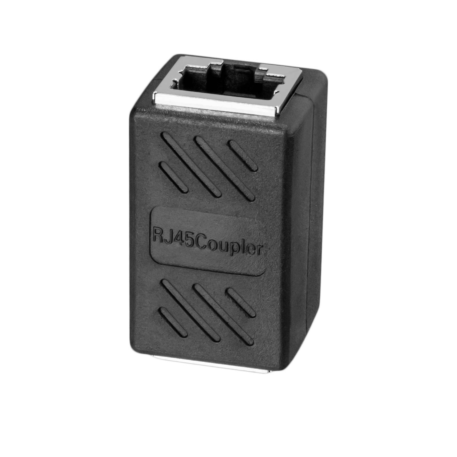hb-digital Patchkabel Verbinder CAT 6a Netzwerk Steckverbinder RJ45 Netzwerkkabel Adapter Indoor-1