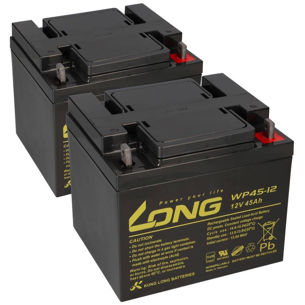 2x Kung Long WP45-12 AGM Akku 12V 45Ah VdS G105087 – 24V 45Ah Akkusatz-0