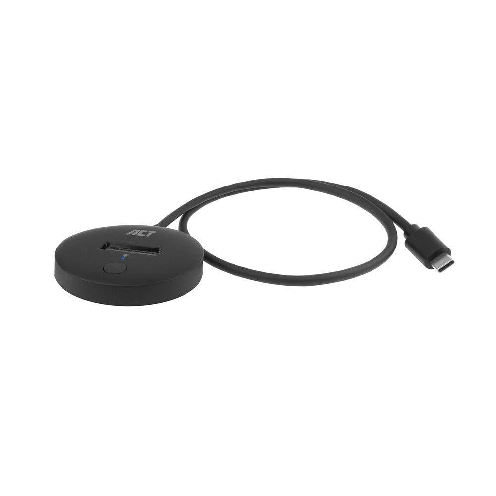 ACT AC1501 M.2 NVMe/PCIe SSD Docking Station | USB-C 3.2 Gen2 | Schwarz