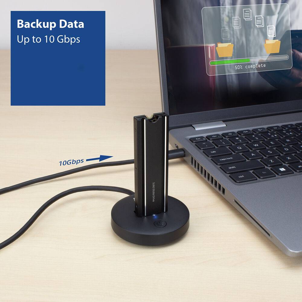 ACT AC1501 M.2 NVMe/PCIe SSD Docking Station | USB-C 3.2 Gen2 | Schwarz-3