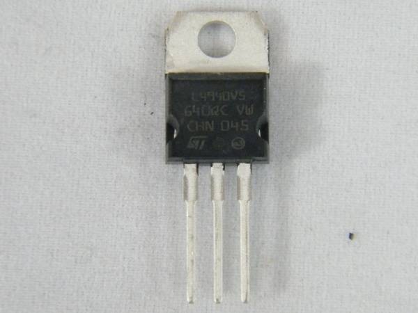L4940V5 TO220 SPANNUNGSREGLER THT ST Microelectronics