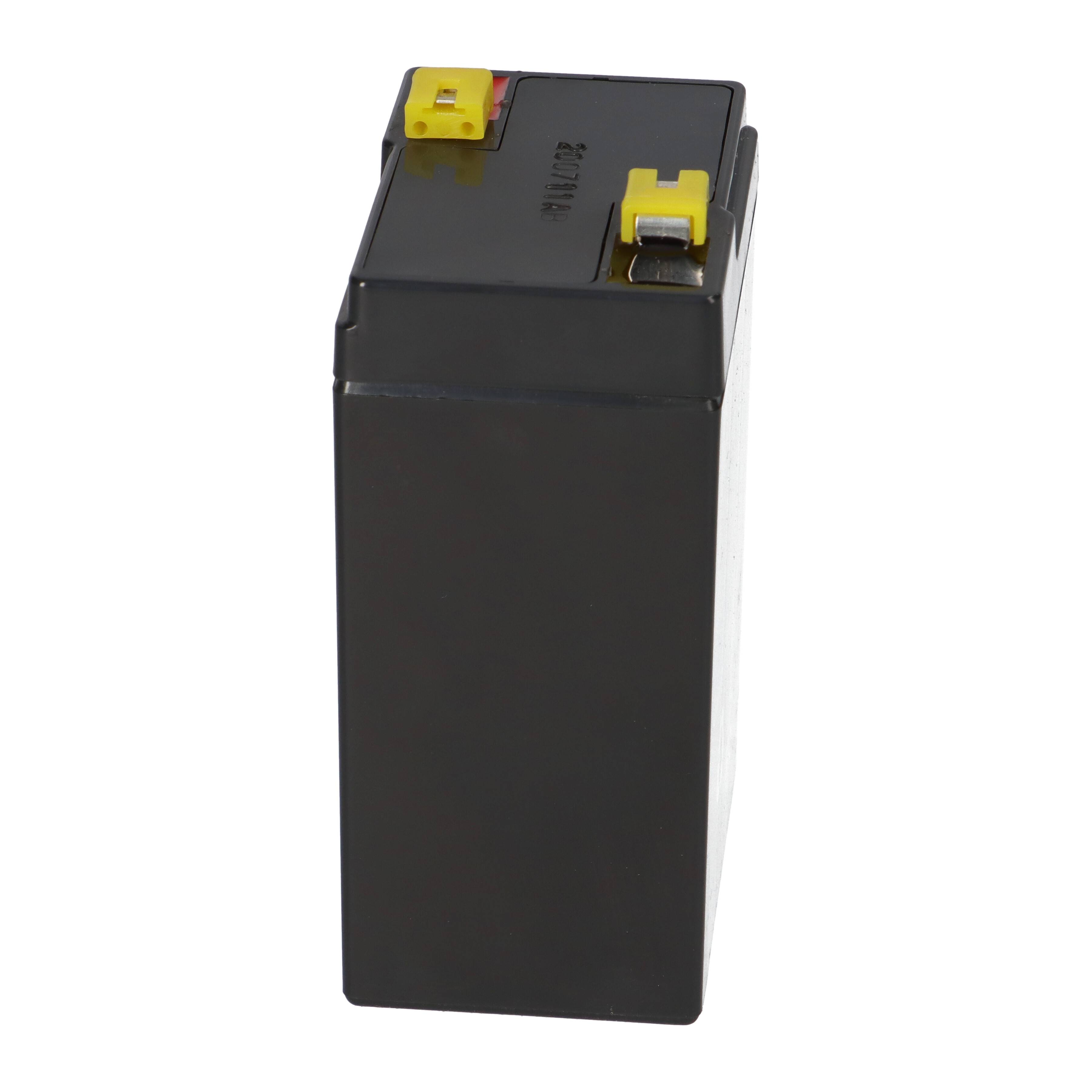 Multipower MP4,5-6 AGM Bleiakku 6V 4,5Ah – F4,8-3