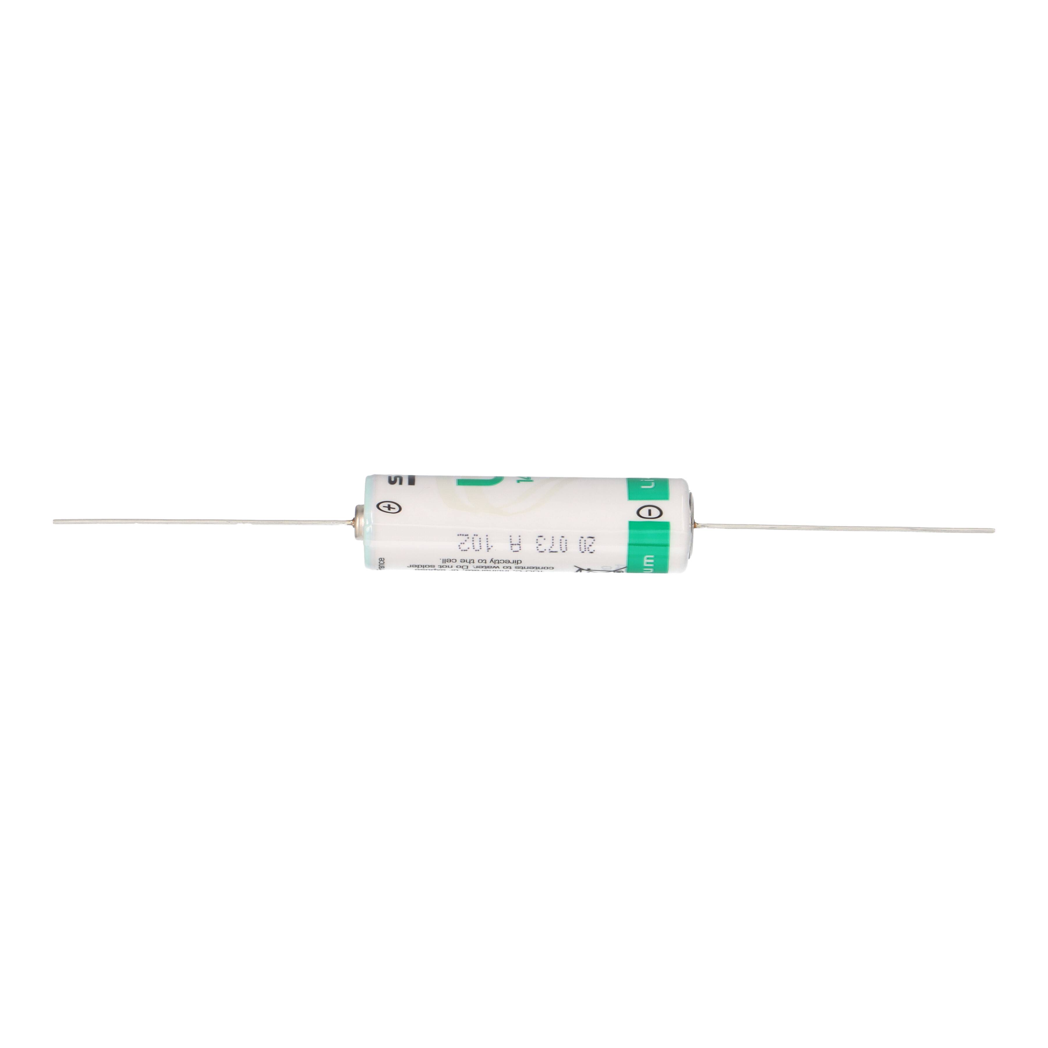 Saft Lithium 3,6V Batterie LS14500-CNA AA - Zelle Axialdraht-3