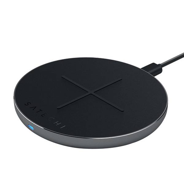 Aluminum PD & QC Wireless Charger space gray Tablets & Smartphones Smartphone Zubehör