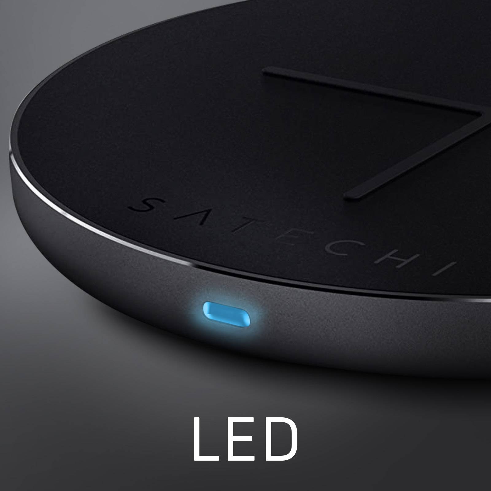 Aluminum PD & QC Wireless Charger space gray Tablets & Smartphones Smartphone Zubehör-3