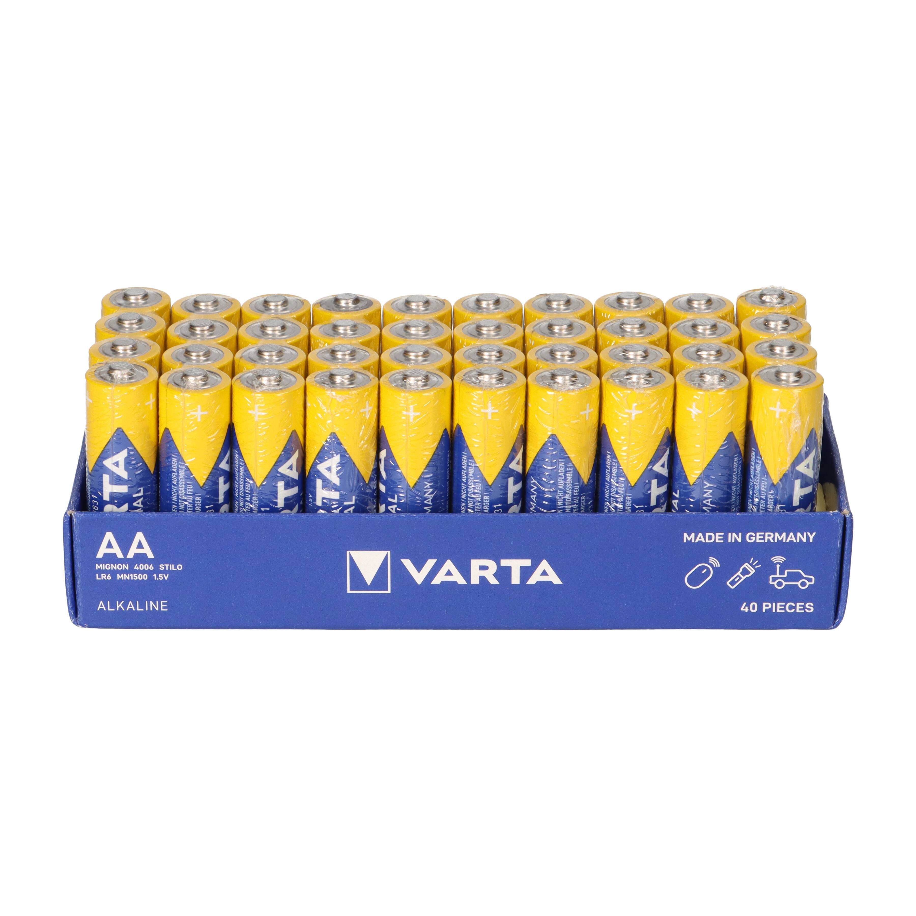 VARTA Industrial Pro 4006 AA LR6 40er Pack – Gewerbe & Service-1
