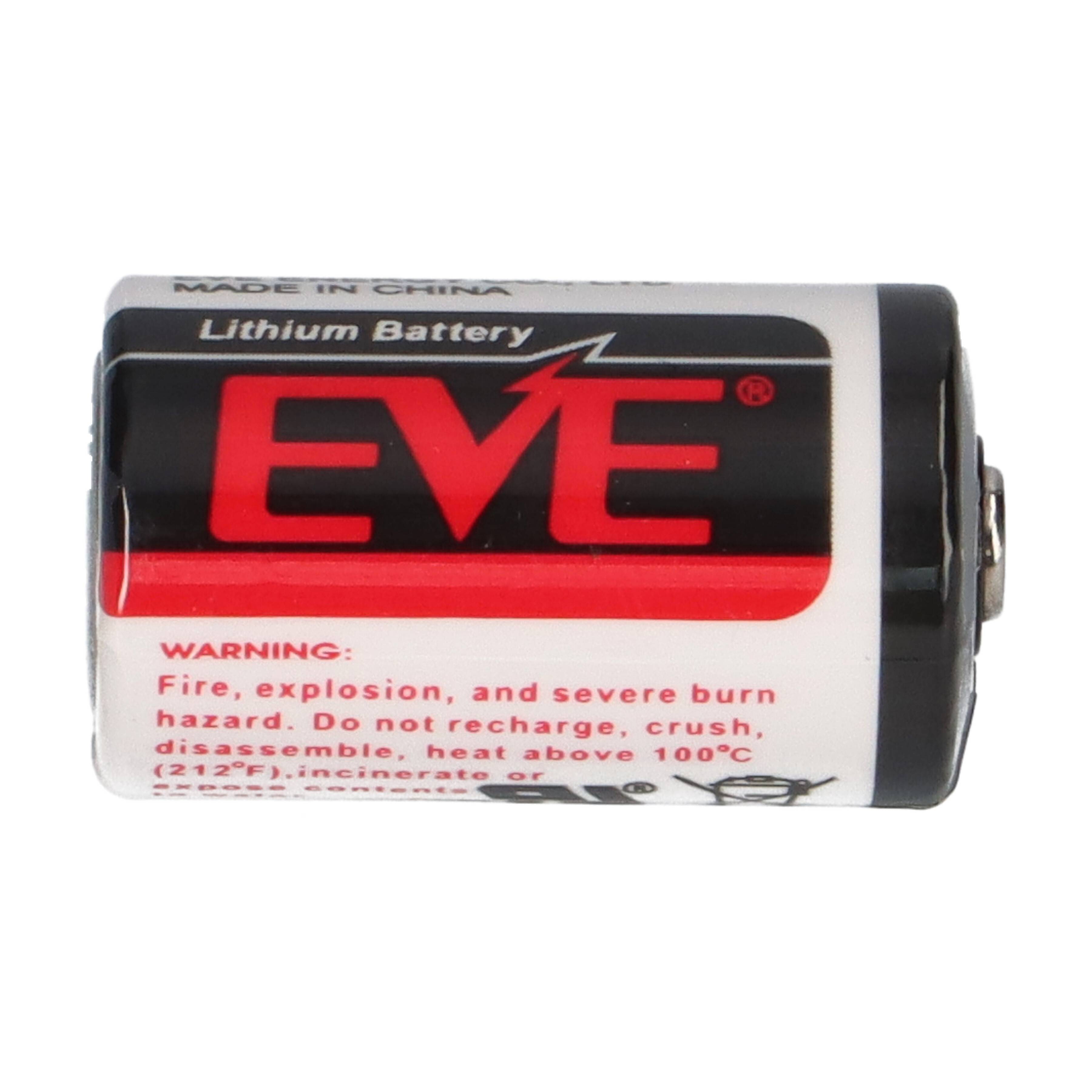10x EVE Lithium 3,6V Batterie ER14250 1/2 AA ER 14250-1
