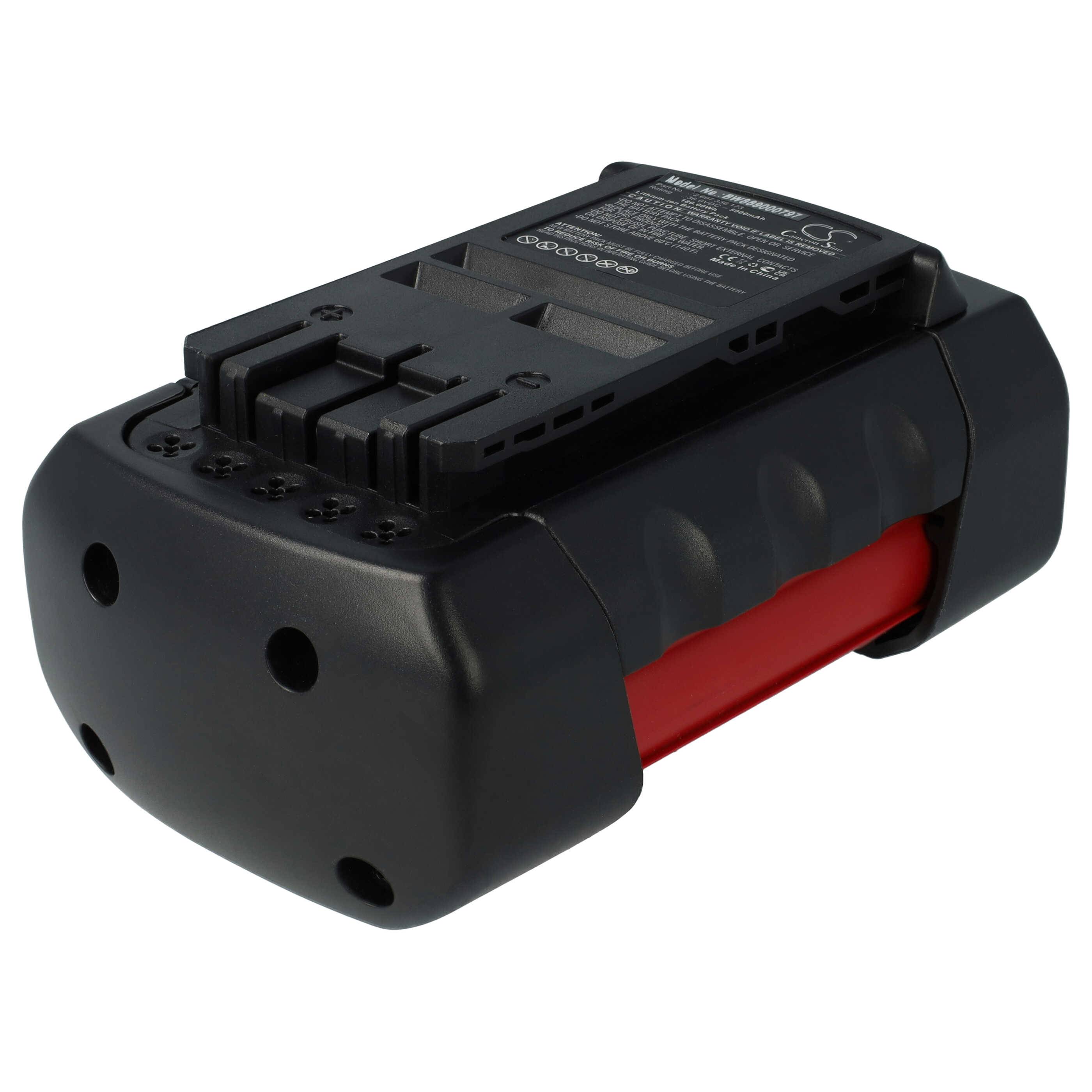 vhbw 1x Akku kompatibel mit Bosch Rotak 43LI | 32 LI HP, 37LI, 32LI, 36LI, 42LI Rasenmäher Akku-Gartengerät (5000mAh-1