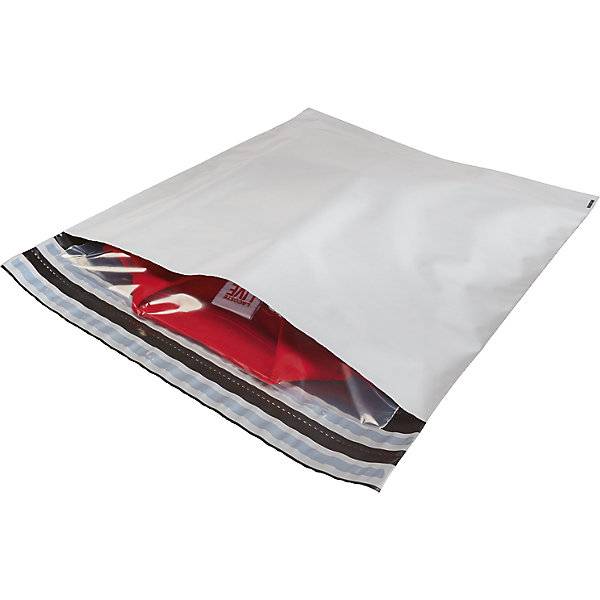 Versandbeutel blickdicht retourengeeignet LxB + Falte 390 x 430 + 80 mm VE 500 Stk. ratioform 750706 49-2