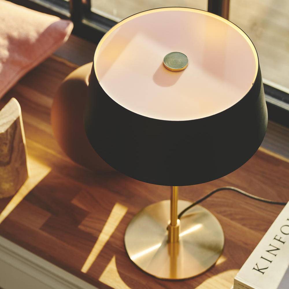 Nordlux Clasi Tischlampe Metall Schwarz | Geeignet für 1x E14-0