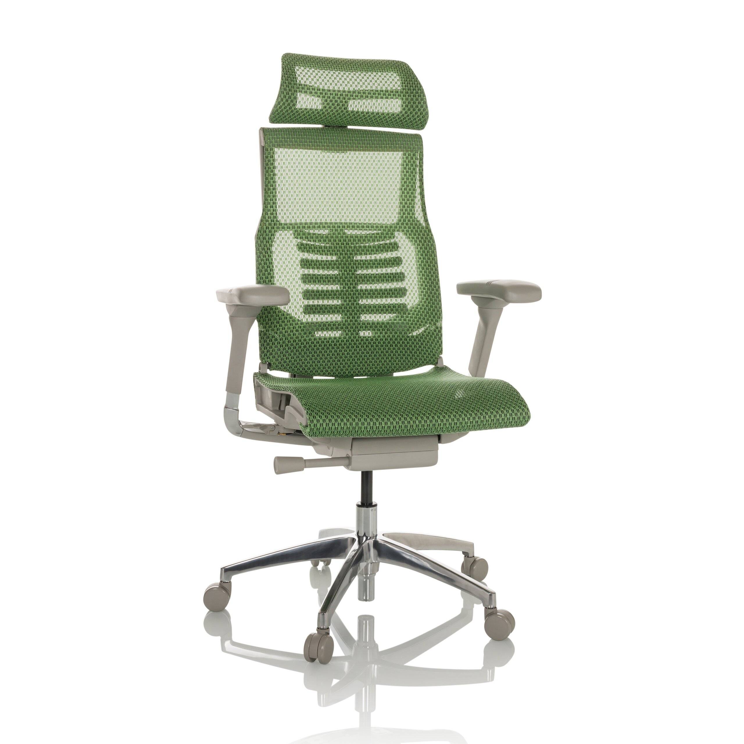 Bürostuhl Chefsessel POFIT G GEN2 Netzstoff grün hjh OFFICE-0