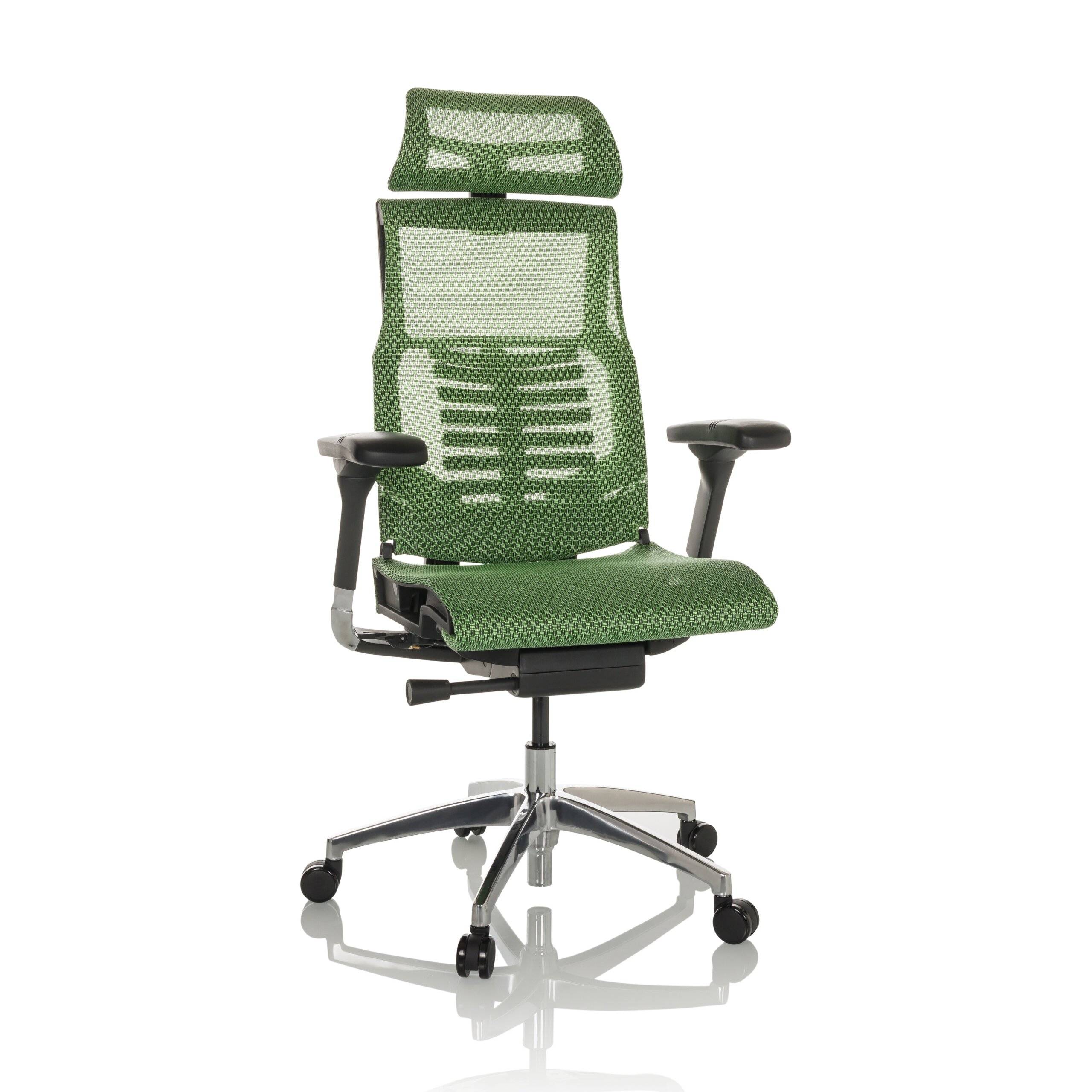 Bürostuhl Chefsessel POFIT GEN2 Netzstoff grün hjh OFFICE-0