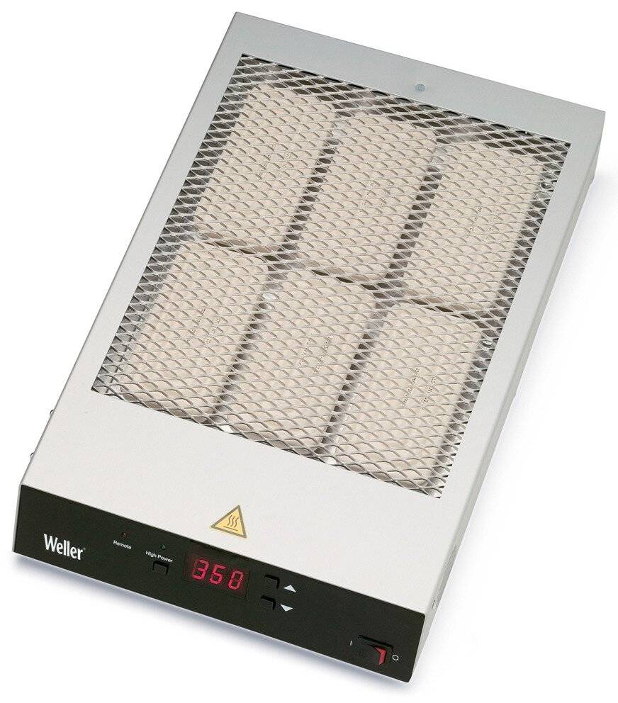 WHP-3000 / 1200 Watt Infrarotvorheizplatte, mit Easy Fix Leiterplattenhalter-0
