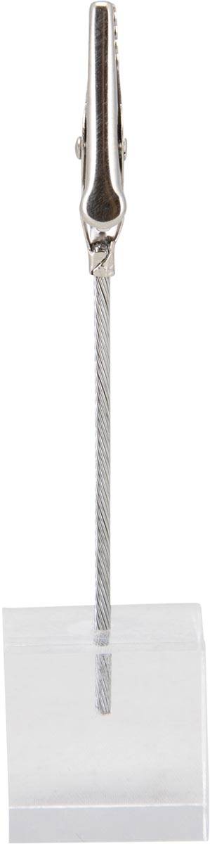 Securit Halterung CLAMP für Kreidetafelschilder, Acryl-1