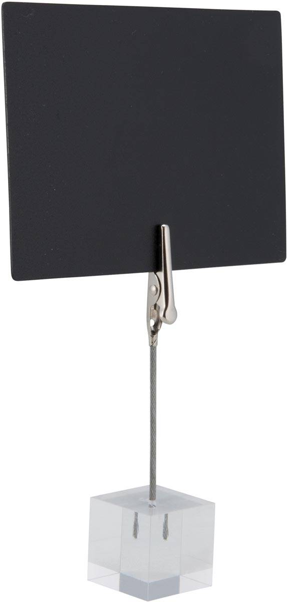 Securit Halterung CLAMP für Kreidetafelschilder, Acryl-2