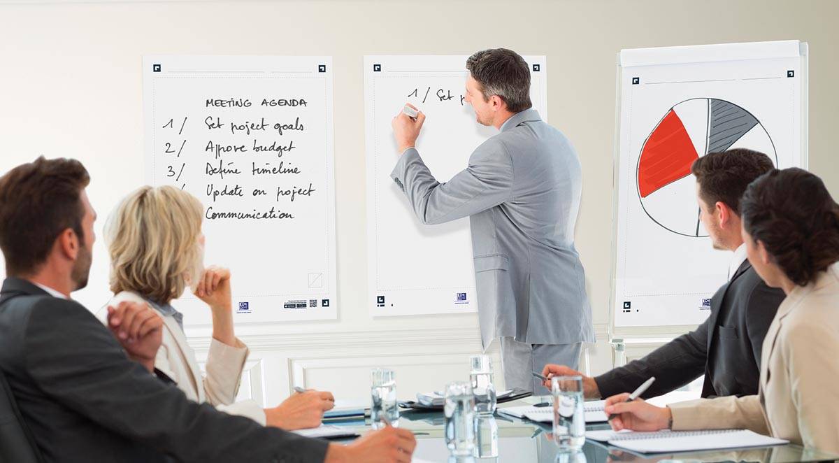Oxford Flipchart-Block "Smart Chart", selbstklebend-1