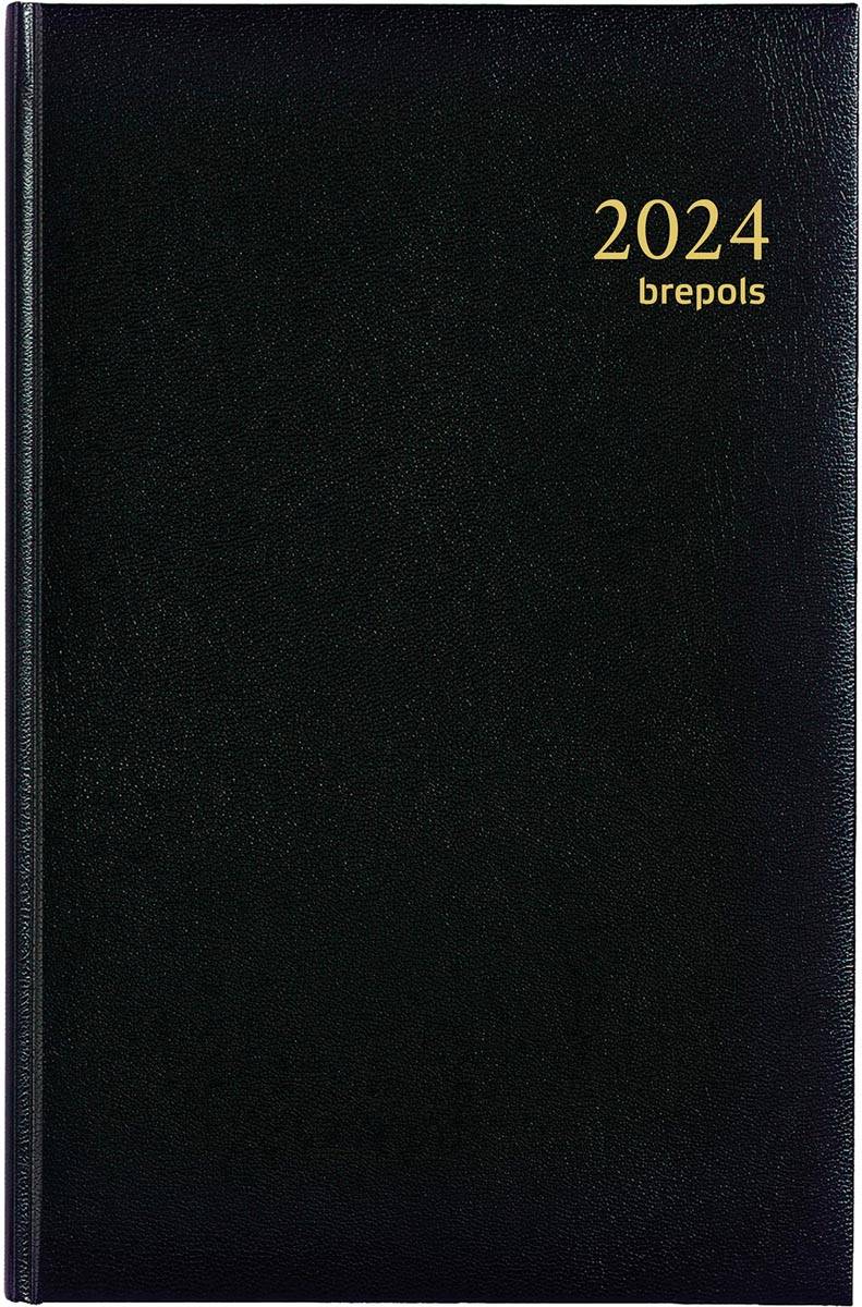 brepols Tageskalender SATURNUS 0.221, 2027, schwarz-0